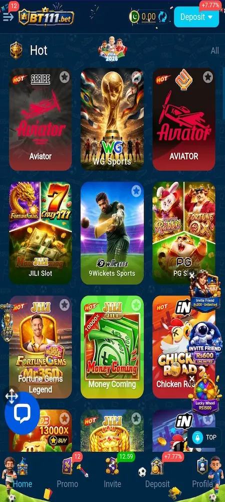 BT111 game